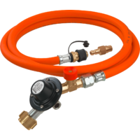 Kit de tuyaux pour r&eacute;gulateur M50-F/SBS 2kg/h 2bar KLF 6,3x3,5x1200-STK STN/Cart. SV GOK