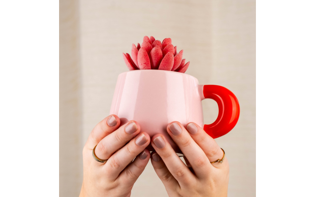 Produktbild Silwy Magnet Henkeltasse aus Porzellan und Metall-Nano-Gel-Pad 470 ml 1