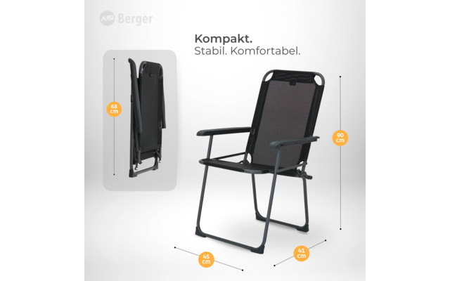 Immagine del prodotto Sedia pieghevole Berger Iseo Classic 1