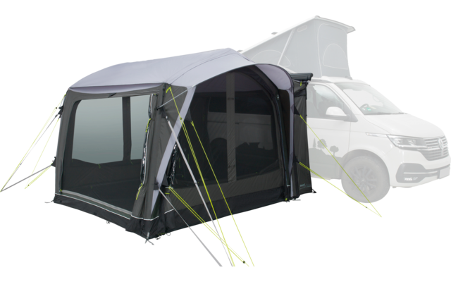 Outwell Crossville 250SA Vorzelt aufblasbar für Campingbusse Modell 2024 Grau