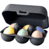 Koziol Egg Box Eggs to go mini 6pcs. ash grey