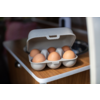 Koziol Egg Box Eggs to go mini 6pcs. ash grey