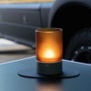 Kleines Produktbild Silwy Magnet-Windlicht mit Nano-Gel-Platzset 1 Watt 1