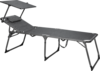 Berger Slimline Dreibein Sonnenliege anthrazit