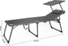 Berger Slimline Dreibein Sonnenliege anthrazit
