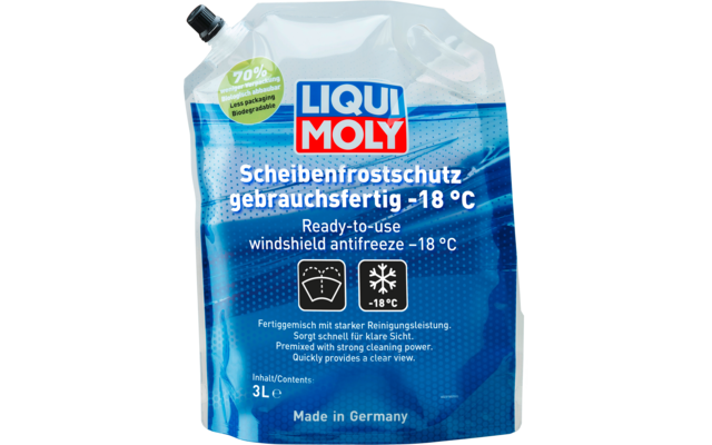 Product afbeelding Liqui Moly Scheibenfrostschutz Fertiggemisch Scheibenreiniger bis -18 &deg;C 3 Liter 1