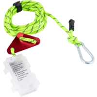 Bo-Camp LED-Abspannleinen 2er-Set mit 8 Lichtmodi 4 Meter
