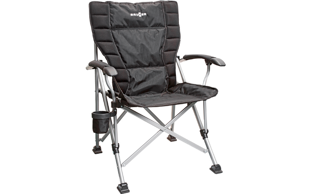 Produktbild Brunner Raptor NG 2.0 Faltstuhl 51 x 44 x 48/90 cm grau 1