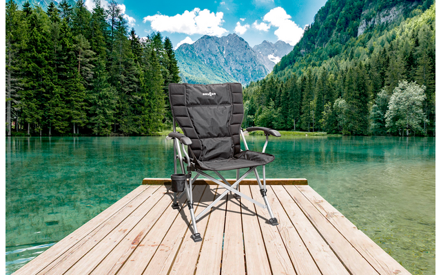 Produktbild Brunner Raptor NG 2.0 Faltstuhl 51 x 44 x 48/90 cm grau 1