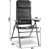 Kleines Produktbild Brunner Aravel 3D Campingstuhl verstellbar  1