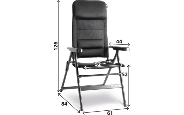 Produktbild Brunner Aravel 3D Campingstuhl verstellbar  1
