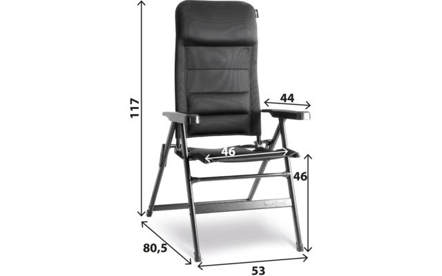 Produktbild Brunner Aravel 3D Campingstuhl verstellbar  1
