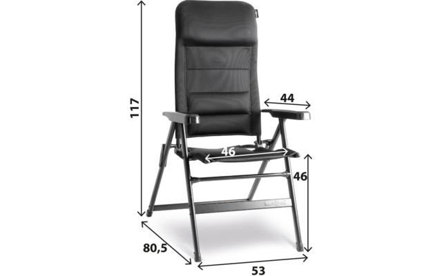 Produktbild Brunner Aravel 3D Campingstuhl verstellbar  1