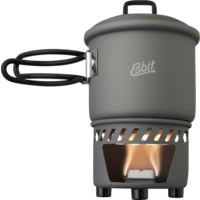 Set de réchaud à combustible sec 3 pièces avec support 585 ml en aluminium Esbit