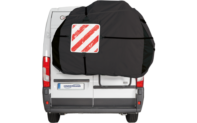 Produktbild Hindermann Concept Blackline Fahrradh&uuml;lle f&uuml;r 2 Fahrr&auml;der f&uuml;r Wohnmobil Hecktr&auml;ger 1