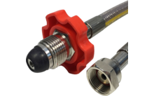 736797 - Tubo flessibile Gaslow Propane Easy-Fit in acciaio inox