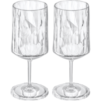 Koziol Superglas 300ml CLUB No. 4 crystal clear 2er-Set, Weinglas
