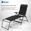 Berger Tesino XL Klappstuhl Set 2 St&uuml;ck