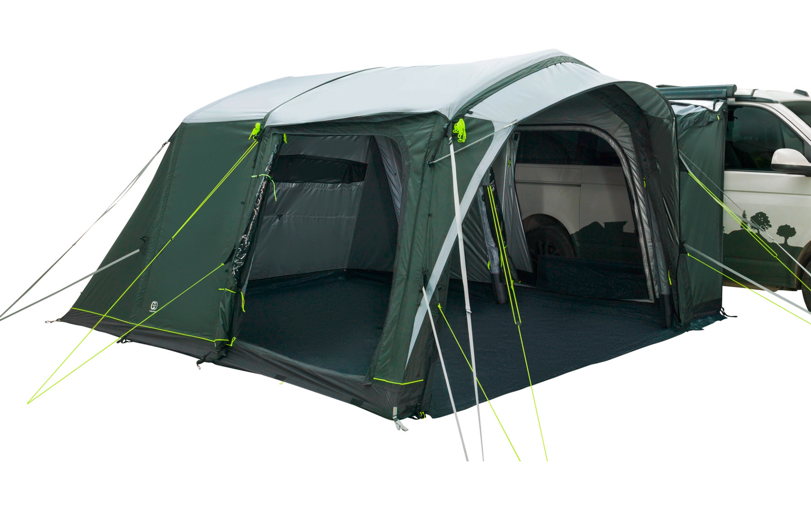 Product afbeelding Outwell Jones PowerAir aufblasbares freistehendes Busvorzelt f&uuml;r Vans 175&ndash;200 cm mit Lichtsystem 1