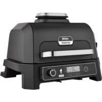 Ninja Woodfire Pro XL 4 in 1 elektrische buitengrill & rookoven met Smart Cook System 1700 W