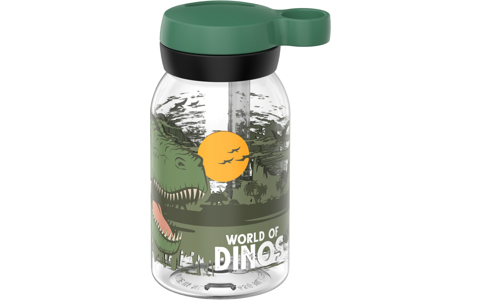 Produktbild Mepal Campus Kinder Trinkflasche mit Trinkhalm und auslaufsicherem Verschluss 450 ml 1