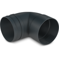 Raccordo a gomito Dometic TwinBoost per condotti d&rsquo;aria &Oslash; 65 / &Oslash; 72