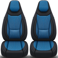 Bremer Sitzbez&uuml;ge Wohnmobil Schonbez&uuml;ge C-Serie 2 St&uuml;ck f&uuml;r Fiat Ducato / Jumper / Boxer blau/schwarz