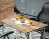 Berger Livenza Campingtisch Gr&ouml;&szlig;e 3 Hell 120 x 70 cm