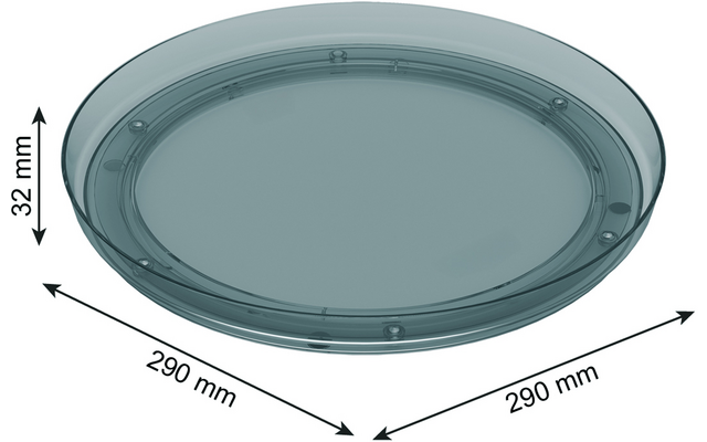 Produktbild Rotho Liskamm Drehteller 360&deg; drehbar 1