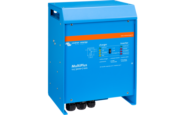 Image du produit Victron MultiPlus 12/3000 Wechselrichter Ladeger&auml;t f&uuml;r 12 V Batterien 3000 VA inklusive PowerAssist 1