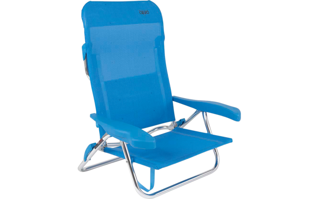 Crespo AL/221-M Beach Chair Strandstuhl hellblau
