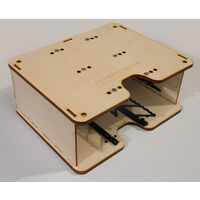 Schepperstop birch DIY cup box compact size small 250 x 105 x 200 mm