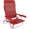 Crespo AL/221-M Beach Chair Strandstuhl rot