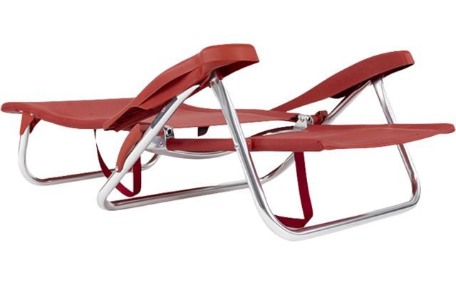 Spiaggina Crespo AL/221-M Beach Chair rossa