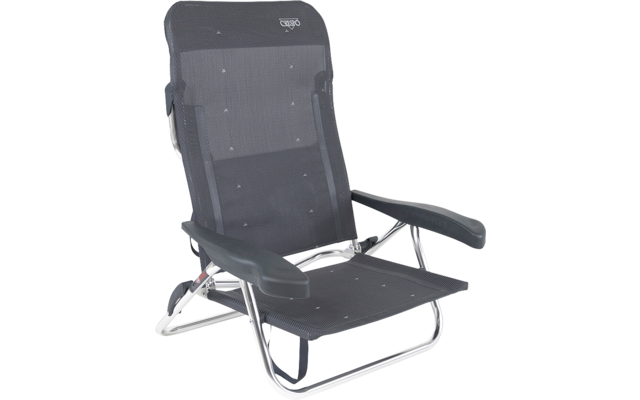 Crespo AL/221-M Beach Chair Strandstuhl grau