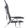 Crespo AL/221-M Beach Chair Strandstuhl grau