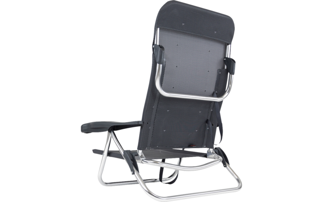 Chaise de plage Crespo AL/221-M Beach Chair gris