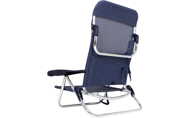 Chaise de plage Crespo AL/221-M Beach Chair bleu 