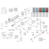 Autocollant Fiamma pour store F45i Num&eacute;ro de pi&egrave;ce 98673-090 Fiamma
