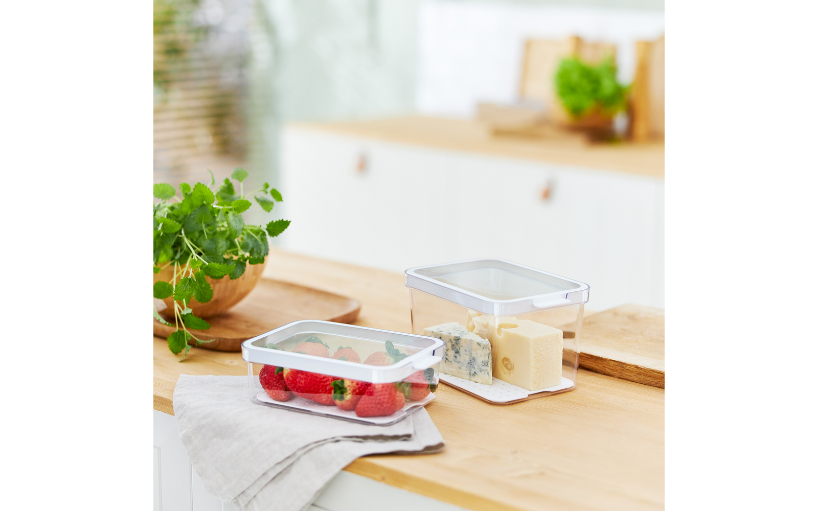 Produktbild Rotho Cauma K&uuml;hlschrankorganizer Set  1