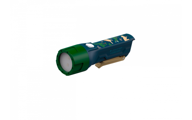 Ledlenser Kidbeam4 flashlight for children green