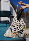 Camplife Makramee Strandtasche