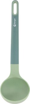 Berger Suppenkelle aus Silikon/Kunststoff grün