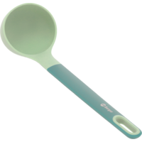 Berger Suppenkelle aus Silikon/Kunststoff grün