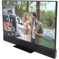 Berger Acoustiq HD Smart TV 24 pouces avec barre de son int&eacute;gr&eacute;e, triple tuner et 12 / 230 V
