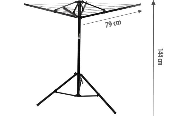 Product afbeelding Berger droogmolen & sat statief incl. verpakkingstas 1
