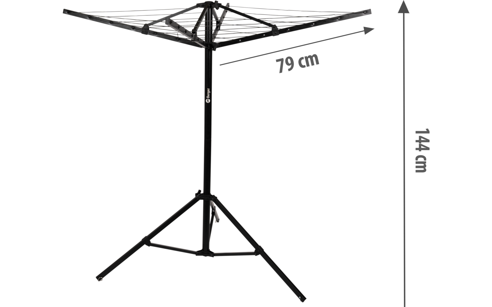 Product afbeelding Berger droogmolen & sat statief incl. verpakkingstas 1