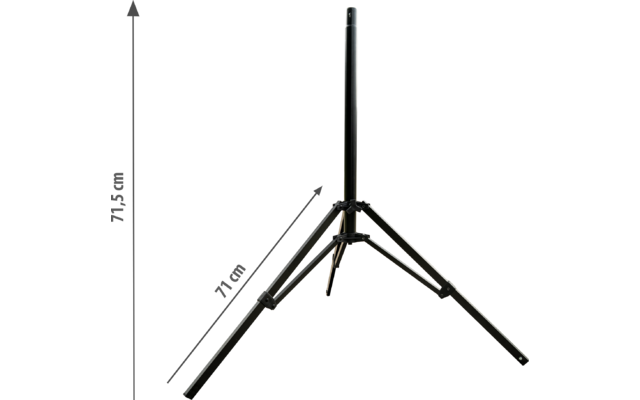 Product afbeelding Berger droogmolen & sat statief incl. verpakkingstas 1