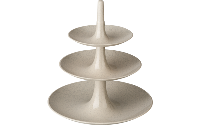 Image du produit Koziol BABELL M Etagere 3-st&ouml;ckig platzsparend f&uuml;r Camping und Picknick 1