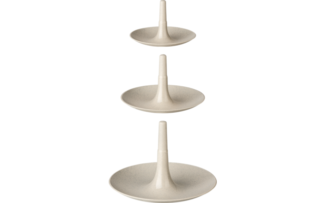Image du produit Koziol BABELL M Etagere 3-st&ouml;ckig platzsparend f&uuml;r Camping und Picknick 1